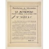 1894 - Feuillet selles et accessoires Lamplugh de Birmingham (Angleterre) - revendus par La Métropole à Paris (Marié & Cie)
