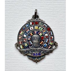 1956 - Médaille de championnat du monde de Cyclo-Cross - 2ème place - Georges Meunier
