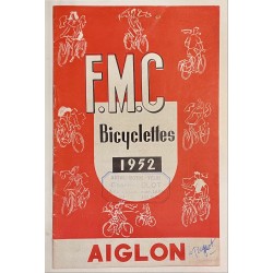 1952 - catalogue Cycles Aiglon - production FMC à Mandeure (Doubs)