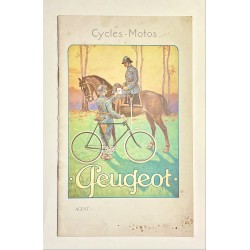 1922 - catalogue Cycles Peugeot à Levallois-Perret (Seine)