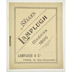 1896 - petit catalogue Selle Lamplugh à Paris