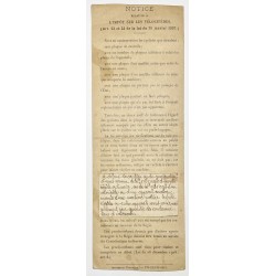 1914 - Notice relative à l'impôt sur les vélocipèdes