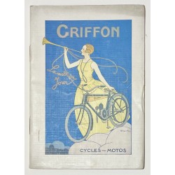 1923 - Catalogue Cycles Griffon à Courbevoie (Seine)