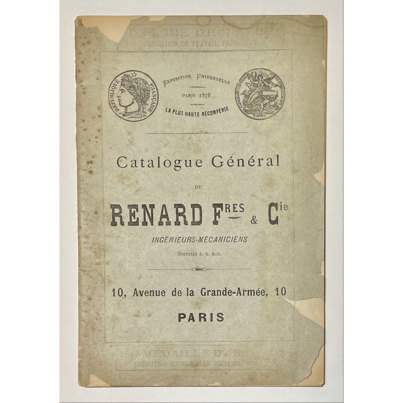 1885 - Catalogue général des Cycles Renard Frères & Cie à Paris