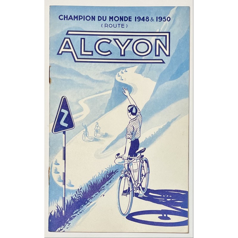 1950 - Catalogue + tarif des Cycles Alcyon à Courbevoie (Seine)