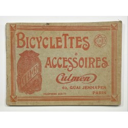 1912 - Petit Tarif Album Cycles Culmen à Paris