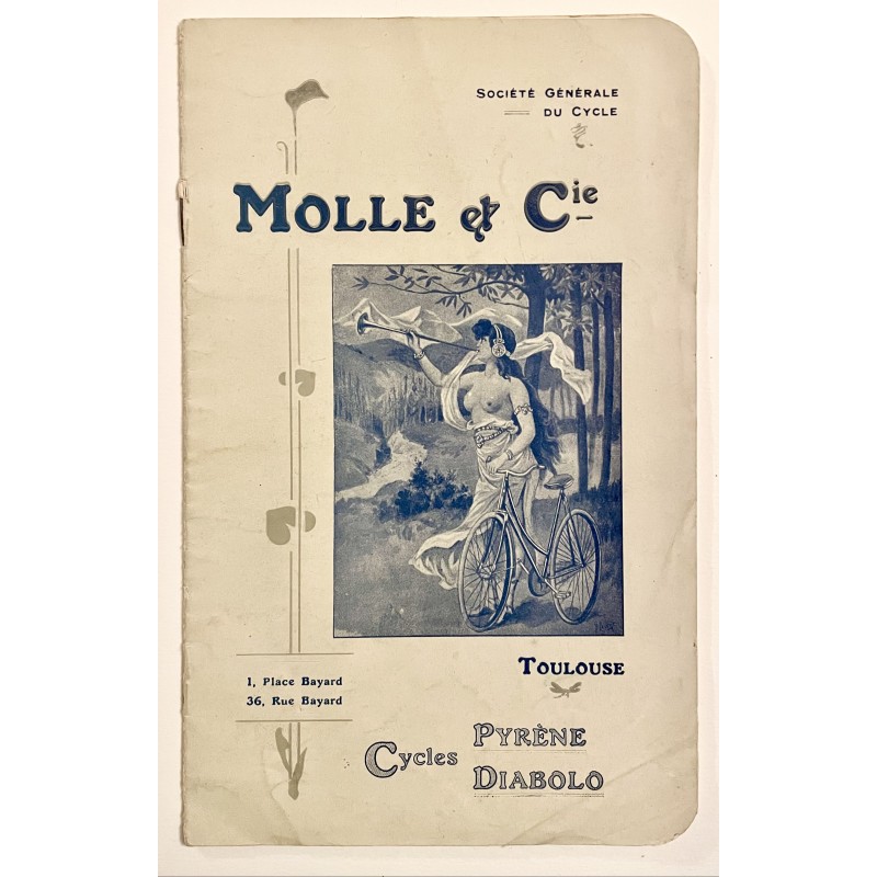 1907 - catalogue Molle & Cie - Cycles Pyrène et Diabolo à Toulouse (Haute-Garonne)