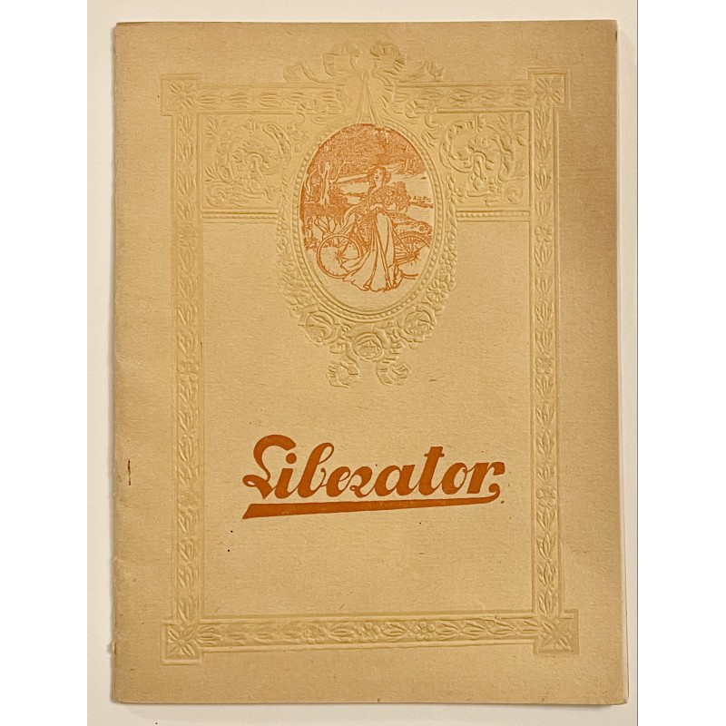 1907 - catalogue Cycles Liberator à Paris (Usines à Pantin - Seine)