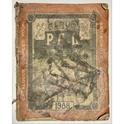 1908 - Tarif Album P.A.L. (J. Potier, Aze, Lecorsier & Cie) à Paris