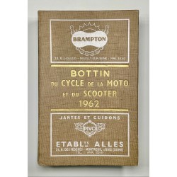 1962 - Bottin du Cycle de la Moto et du Scooter 1962