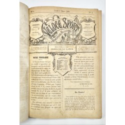 1885-1886- Revue "Le Veloce-Sport"