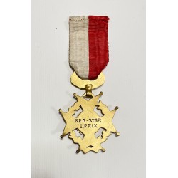 1907 - Médaille de vainqueur de la course sur route organisée par le club Red Star de Paris