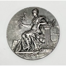 1896 - Médaille souvenir du vélodrome de Tours lors du Paris-Tours 1896 par A. Rivet