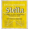 1954 - Dépliant Cycles Stella à Nantes (Loire-Atlantique)