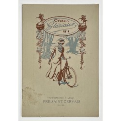 1911 - catalogue Cycles Gladiator au Pré-Saint-Gervais
