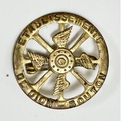 Broches Etablissements De Dion Bouton à Puteaux (Seine)