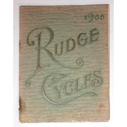 1900 - catalogue Cycles Rudge à Paris (usines à Coventry et Birmingham - Angleterre)