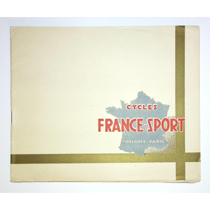 1938 - catalogue Cycles France-Sport à Toulouse (Haute-Garonne)