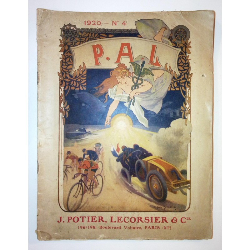 1920 - Tarif Album P.A.L. J. Potier Lecorsier et Cie à Paris
