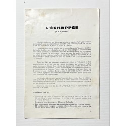 1963 - Jeu de société L'échappée - Les jeux "gais loisirs" - Editions Miro Company