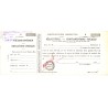 1956 - Carnet de 10 quittances spéciales (procès verbal pour défaut de paiement de la taxe fiscale d'une bicyclette)