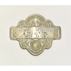 1900 - Plaque fiscale "Motocycle" 1900