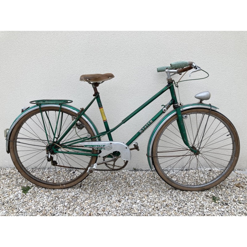 1958 (circa) - vélo dame "Stella" (Nantes)  freins cantilever spéciaux et géométrie particulière - C154