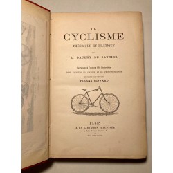 1892 - Le Cyclisme théorique et pratique - L. Baudry de Saunier