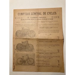 1921 - catalogue Cycles Nelson (H. Clergé)