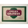 1920 (vers) - catalogue Cycles Gratieux