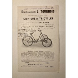 1933 - catalogue Tricycles...