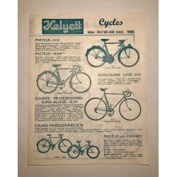 1956 - catalogue Cycles...