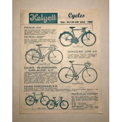 1955 - catalogue Cycles...