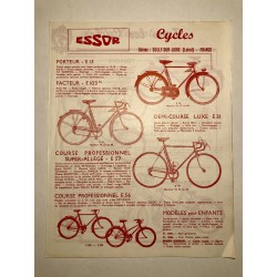 1955 - catalogue Cycles Essor
