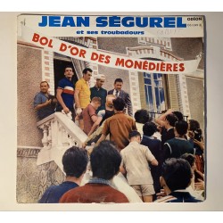 1955 - Disque Jean Segurel - Bol d'Or des Monedières (photo avec Bobet, Geminiani, Bahamontes)