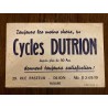 Buvard Cycles Dutrion