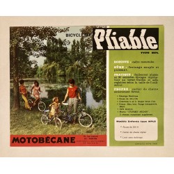 1966 - Feuillet bicyclette...