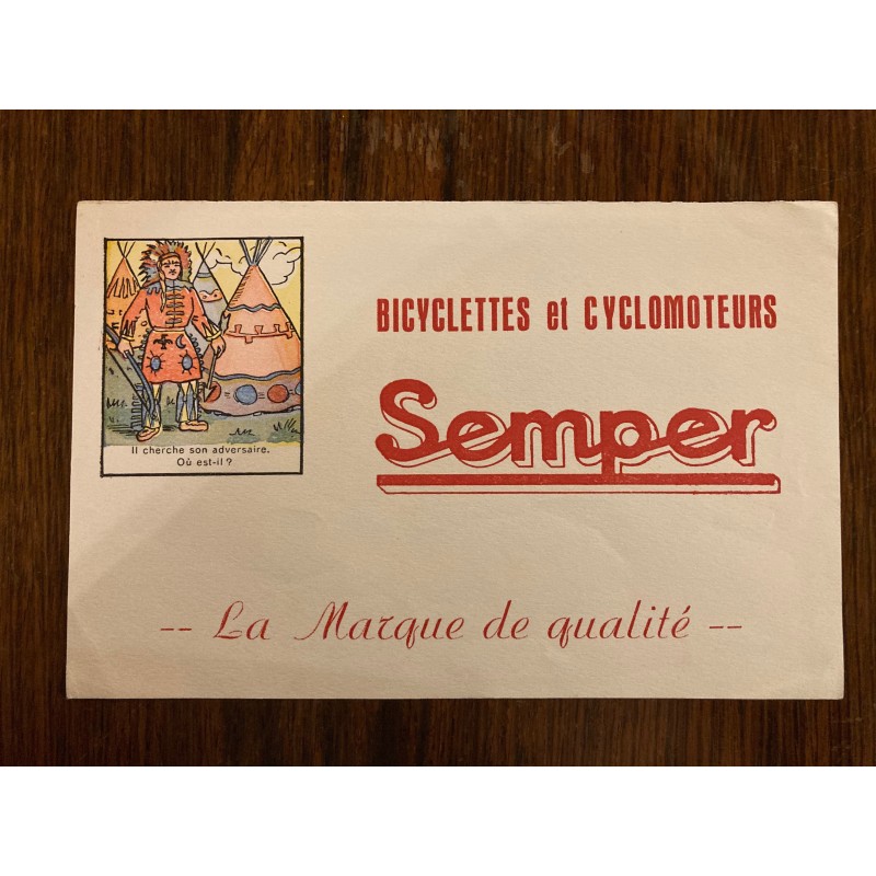 Buvard Cycles Semper 2