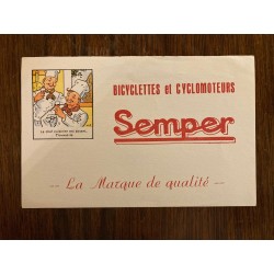 Buvard Cycles Semper 3