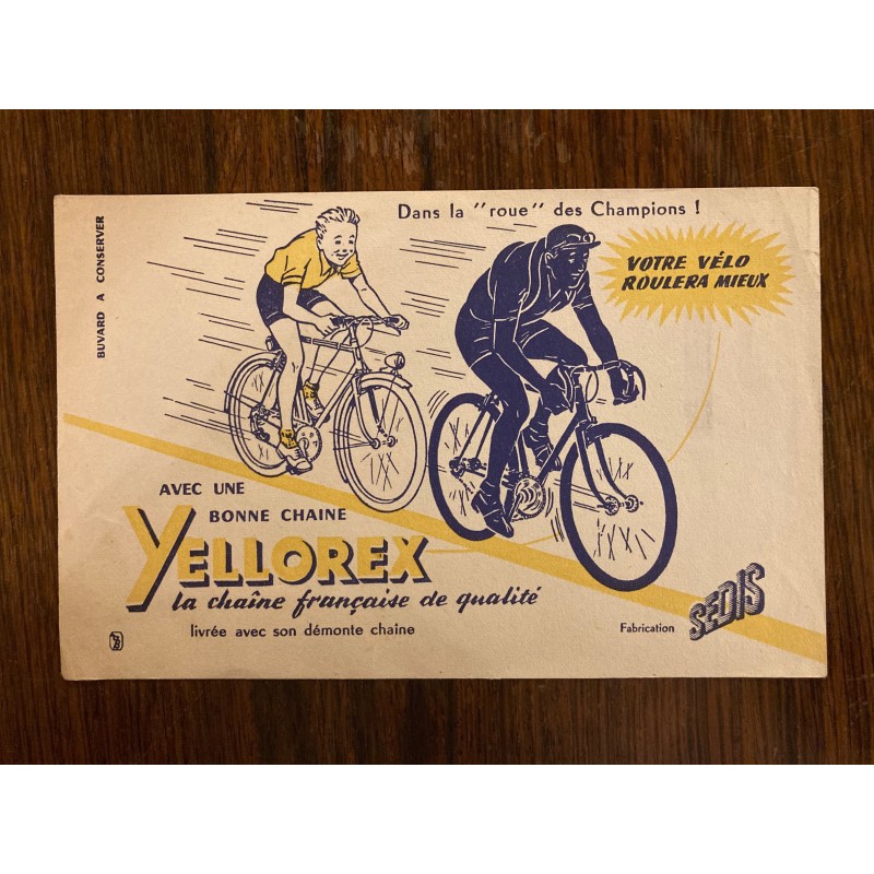 Buvard chaine Yellorex / Sedis 1