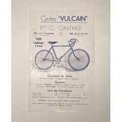 1936 - catalogue Cycles...